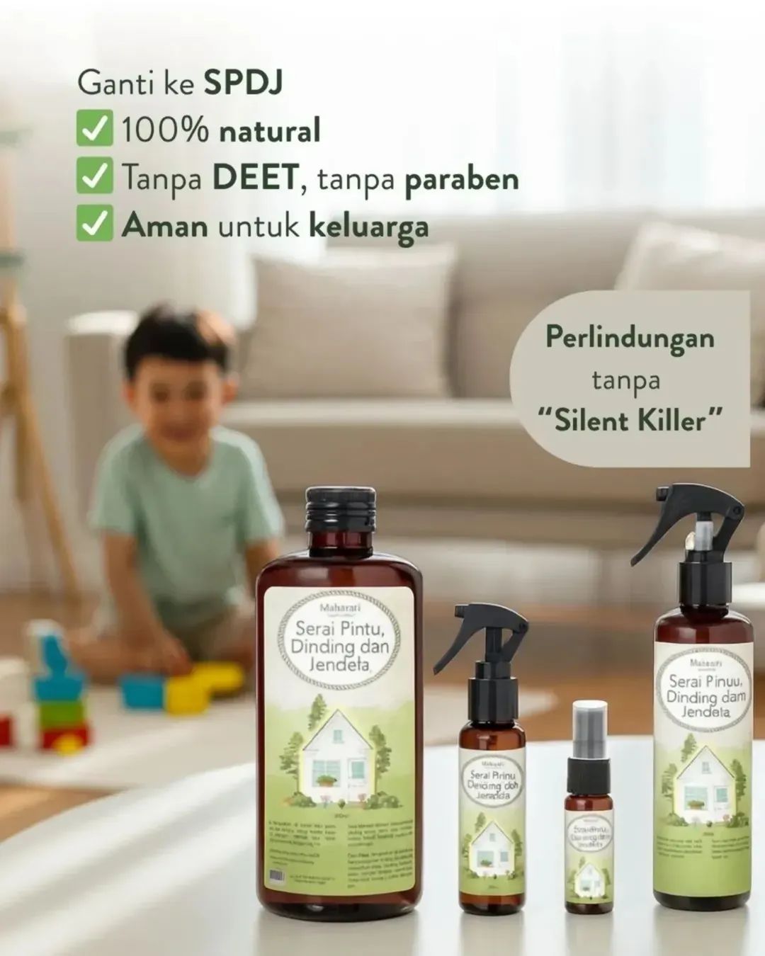 Serai Spray  Anti Nyamuk Maharati