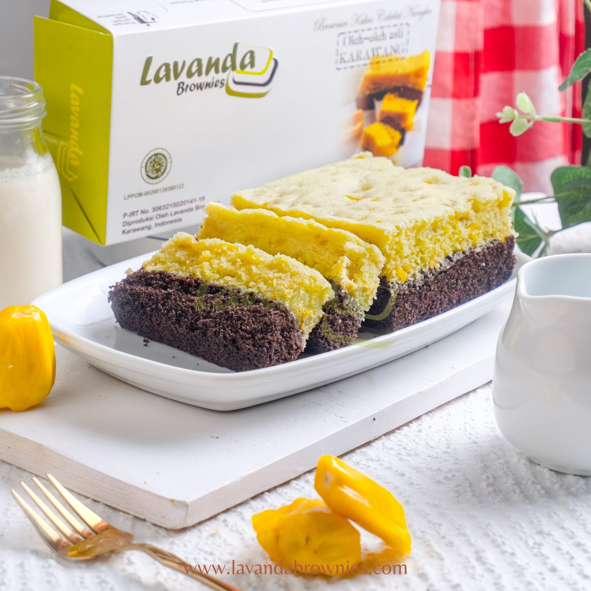 brownies cokelat-nangka