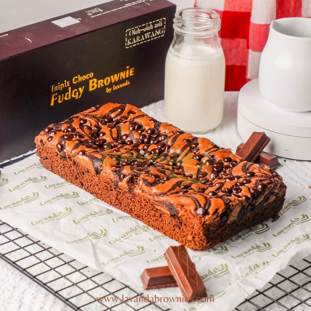 Triple Choco Fudgy Brownie Chocohip