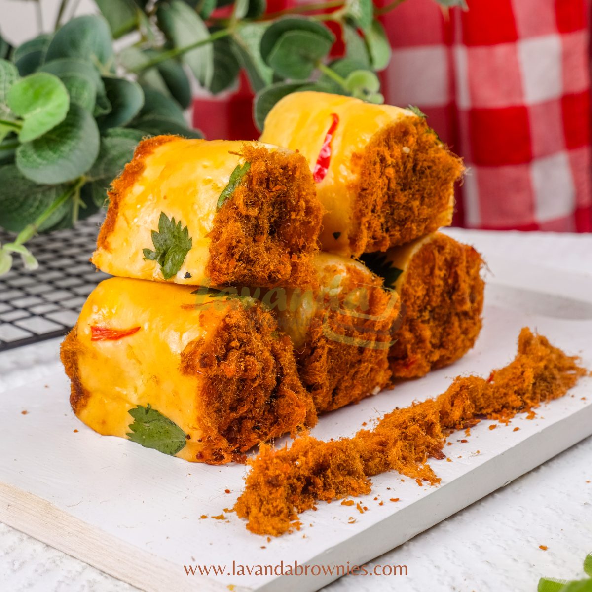 Floss roll bread
